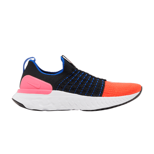 Size 7M/8.5W - Nike Wmns React Phantom Run Flyknit 2 'Black (No Box) DX2354-001