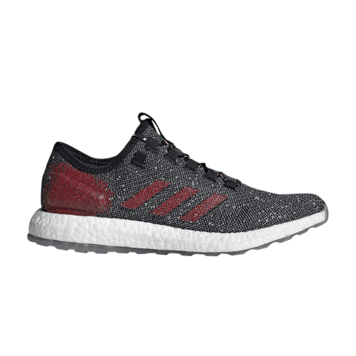 Size 9M/10.5W - Adidas PureBoost 'Black Scarlet' (NO BOX) B37777