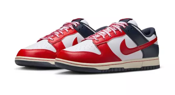 Size 9M/10.5W - Nike Dunk Low Boston Red Sox ( NO BOX) mens IM2222-100