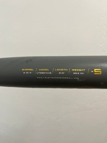True Temper Training Bat (-5) 26.5 oz 31.5" (Used)