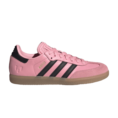 Size 4.5M/6W - Lionel Messi x adidas Samba K 'Inter Miami CF - Debossed Home Kit