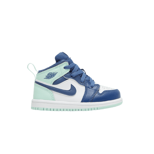 Size 2M/3.5W - Air Jordan 1 Mid TD 'Blue Mint (NO BOX) 640735-413