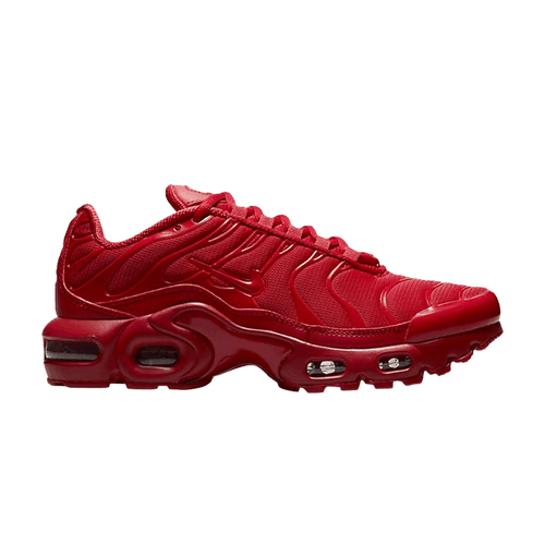 Size 5.5M/7W - Nike Air Max Plus GS 'University Red' (NO BOX) DM8877-600 Pre-Own