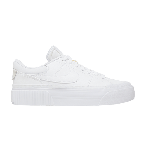 Size 8.5M/10W - Nike Wmns Court Legacy Lift 'Triple (NO BOX) DM7590-101