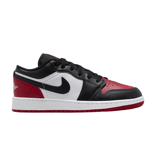 Size 6.5M/8W - Air Jordan 1 Low GS 'Bred Toe 2.0 (NO BOX) 553560-161