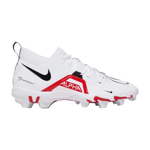 Size 13M/14.5W - Nike Alpha Menace 3 Shark White Red (NO BOX) CV0582-103