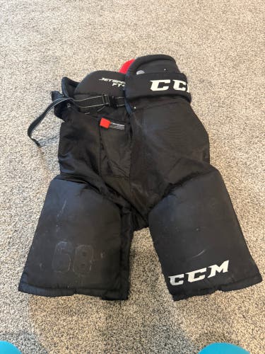 Junior Medium CCM JetSpeed FT485 Hockey Pants (Used)