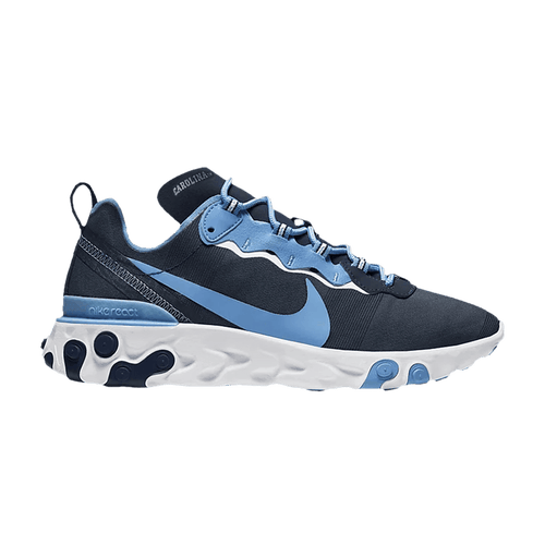 Size 8.5M/10W - Nike React Element 55 'UNC Tar Heels' (NO BOX) CK4852-400