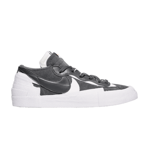 Size 11M/12.5W - sacai x Nike Blazer Low 'Iron Grey' (NO BOX) DD1877-002