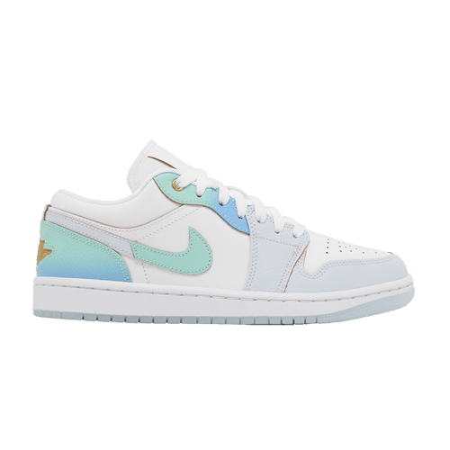 Size 7M/8.5W - Wmns Air Jordan 1 Low SE 'Emerald Rise' (NO BOX) FN8899-131