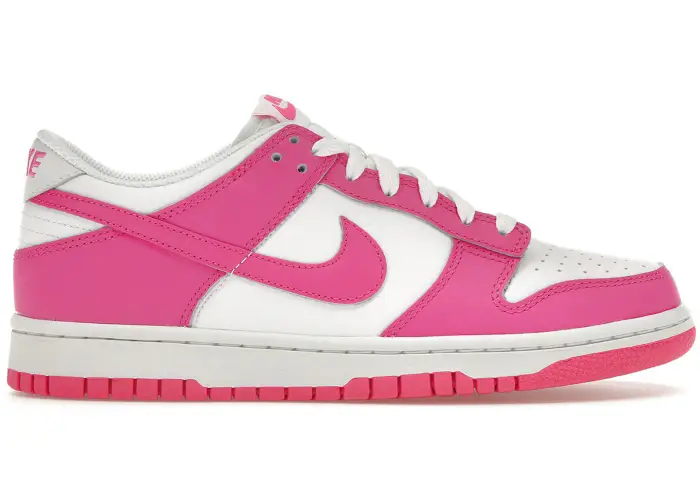 Size 5.5Y - Nike Dunk Low Laser Fuchsia (GS) (no box) FB9109-102