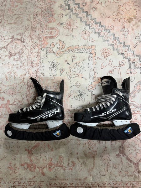 Black/Gray CCM Ribcor Platinum Hockey Skates Regular Width 7 (New)