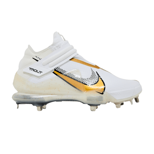 Size 7.5M/9W - Nike Force Zoom Trout 7 Pro Mid  Gold  (NO BOX) CI3134-106