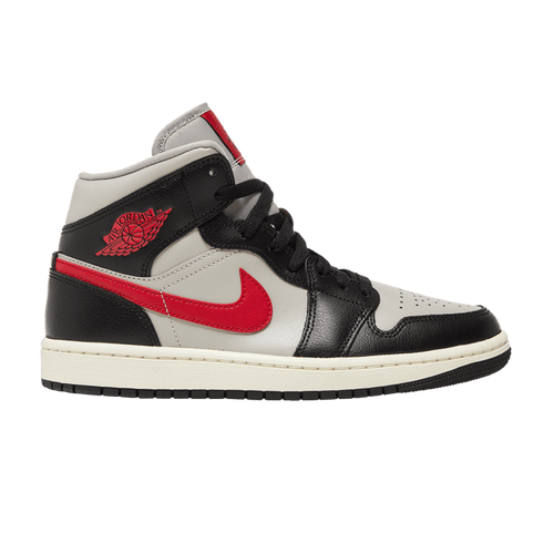 Size 5M/6.5W - Wmns Air Jordan 1 Mid 'Black College Grey' (NO BOX) BQ6472-060