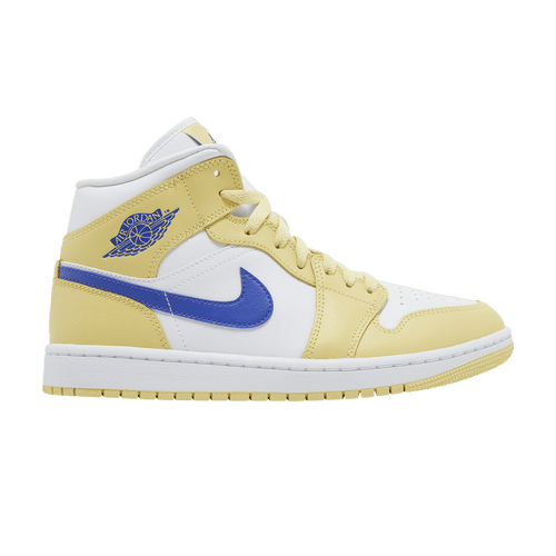 Size 9M/10.5W - Wmns Air Jordan 1 Mid 'Lemon Wash' (NO BOX) BQ6472-701