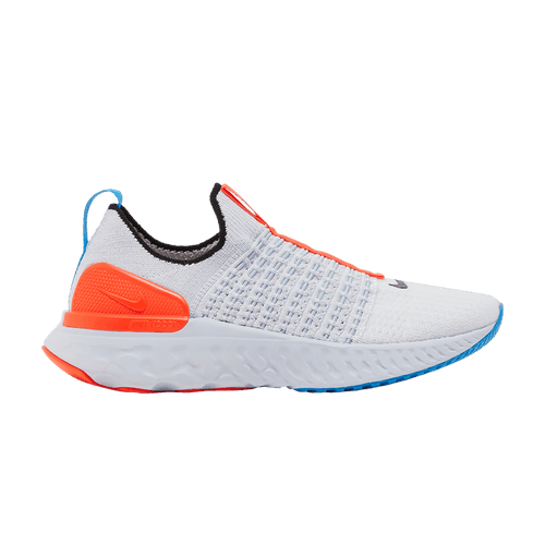 Size 8.5M/10W - Nike Wmns React Phantom Run Flyknit 2 'Grey (NO BOX) DV2179-001