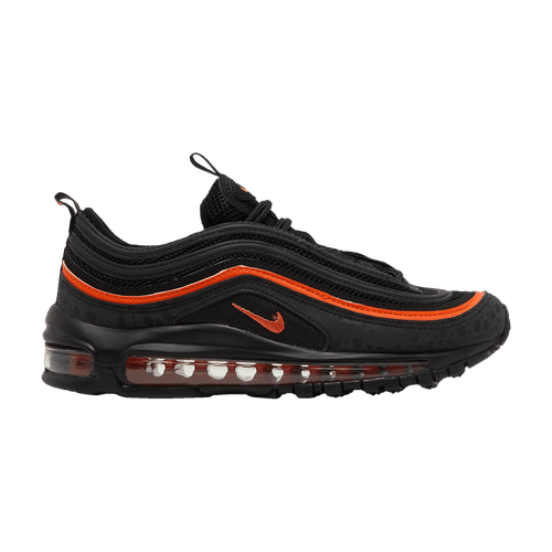 Size 5.5M/7W - Nike Air Max 97 GS Black Orange (NO BOX) DX3088-001