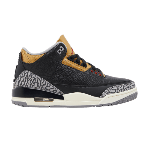 Size 5.5M/7W - Wmns Air Jordan 3  Cement Gold (NO BOX) CK9246-067