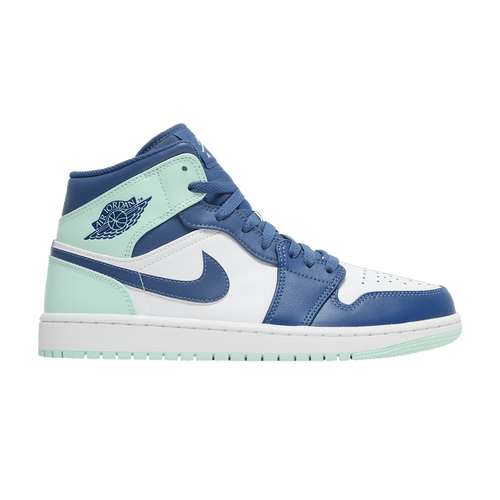 Size 10M/11.5W - Air Jordan 1 Mid 'Blue Mint' (NO BOX) 554724-413