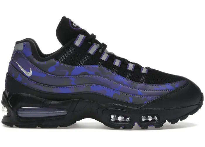Size 10.5M/12W - Nike Air Max 95 Court Purple Wild Grape Camo (NO BOX) HQ1973-50