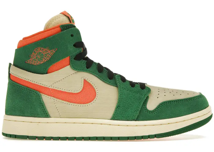 Size 10.5M/12W - Jordan 1 High Zoom Air CMFT 2 Green Women's (NO BOX) DV1305-308