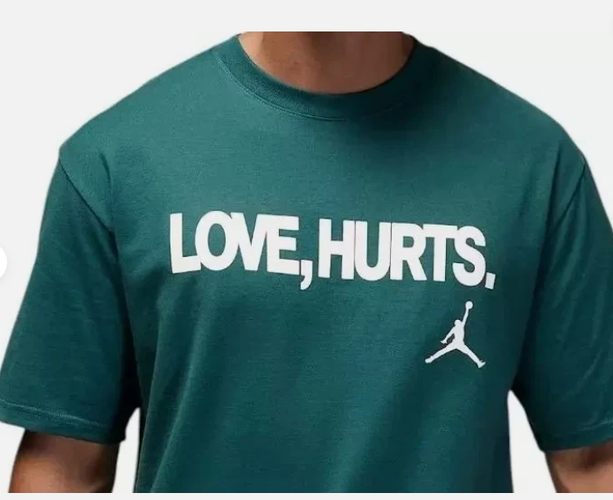 Size M - Jordan Jalen Hurts Love Hurts T-shirt mens IQ3767-377