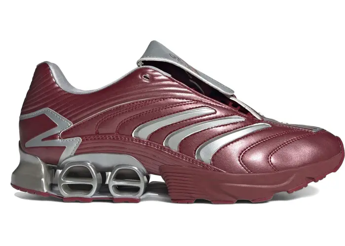 Size 12 - adidas Predator Megaride Burgundy mens JS1554