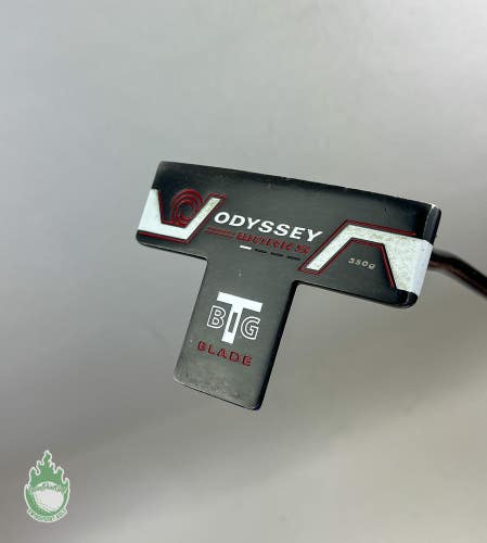 Used Right Handed Odyssey Works Big T Blade 35.25" Putter Steel Golf Club
