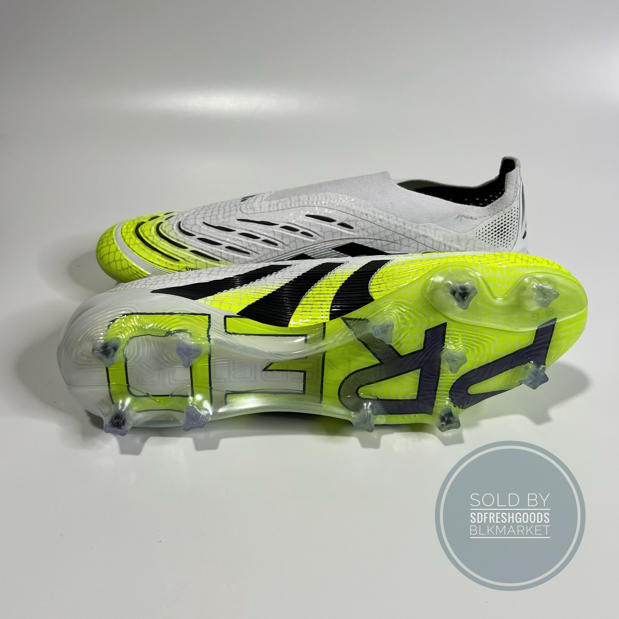 Mens 11 - Adidas Predator League FG/MG Stealth Victory Pack Soccer Cleats ID1328 Size 11 - adidas Predator League FG/MG Stealth Victory Pack  main image 2