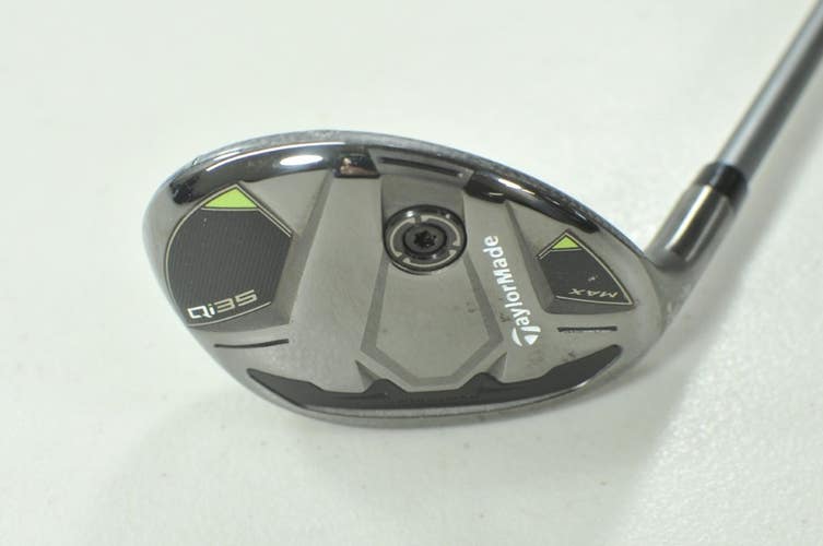 LEFT HANDED TaylorMade Qi35 Max Rescue 4-23* Hybrid Regular Flex 50g  #211677