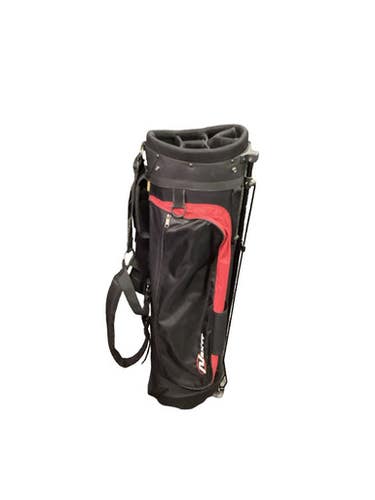 Used Nextt 6 WAY GOLF STAND BAG RED/BLK Mens Stand Bag White/Black/Red 11347-S000267847