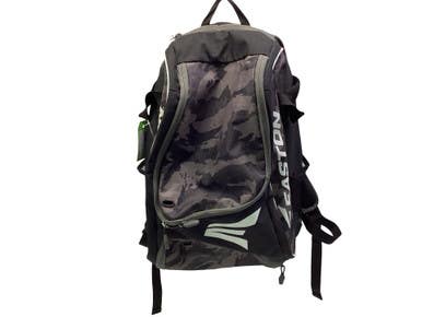 Used Easton 2 BAT BAG CAMO BB/SB Player Backpack Black 11347-S000267818