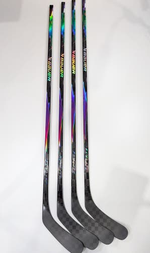 (4-Pack) New Senior Green and Purple LH Bauer Flylite, 82 Flex, Polischuk Curve (P86)