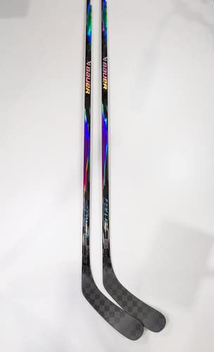 (2-Pack) New Senior Green and Purple LH Bauer Flylite, 82 Flex, Polischuk Curve (P86)
