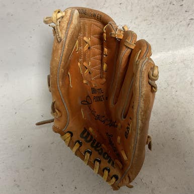Used Wilson Ball Hawk A2185 Baseball Glove RH Throw Tan 10 1/2" 11855-S000202387