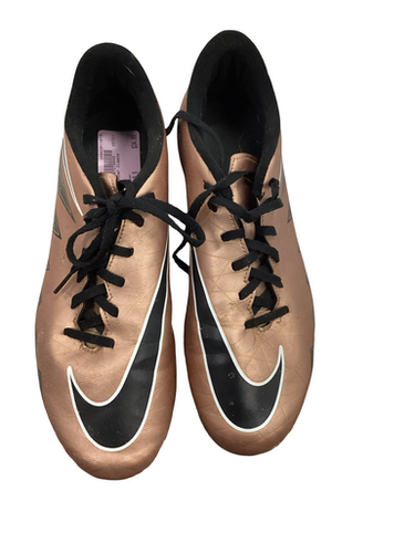 Used Nike Soccer Cleats Copper Senior 9.5 11613-S000180960
