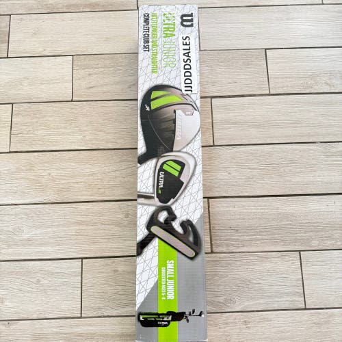 Wilson Ultra Junior Golf Complete Golf Club Set Small Junior Ages 5-8 Boys Right Hand

New In Box