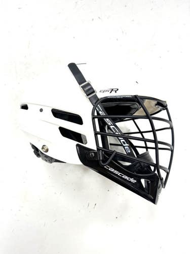Used Cascade CPV R Lacrosse Helmet White One Size 11860-S000307859