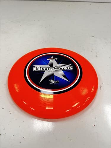 Used Discraft ULTRA STAR Other Golf Disc Orange 11860-C000307891
