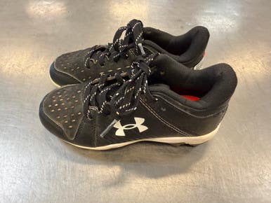 Used Under Armour BASEBALL BB/SB Cleats Black Youth 12.0 11339-S000201470