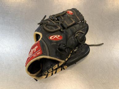 Used Rawlings GG ELITE BB/SB Glove RH Throw Black 12" 11339-S000201467
