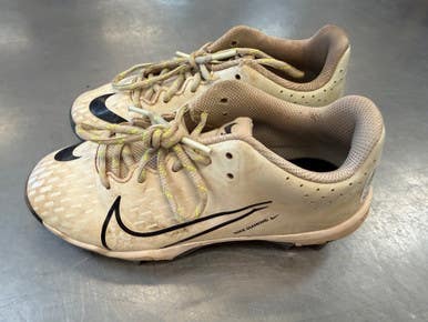 Used Nike NIKE DIAMOND BB/SB Cleats White Junior 03 11339-S000201458