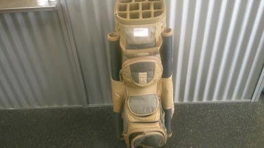 Used CROSSPETE Mens Cart Bag Brown 11868-S000069017