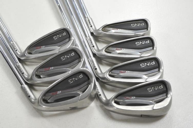 Ping G25 4-W Iron Set Regular Flex Black Dot Right CFS Steel # 216200