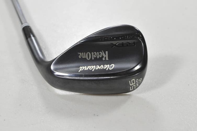 Cleveland RTX Zipcore Black Satin 56*-10 Wedge Right DG Spinner Steel # 216221