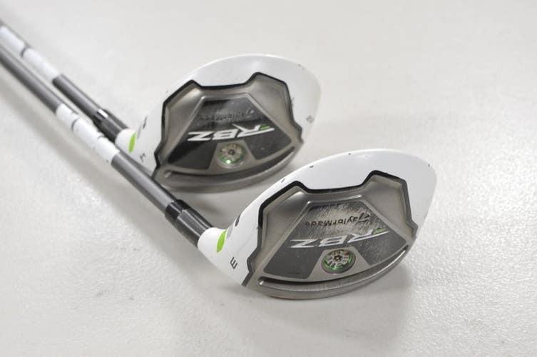TaylorMade RocketBallz Rescue 3 and 4 Hybrid Set RH Stiff Flex Graphite # 215248