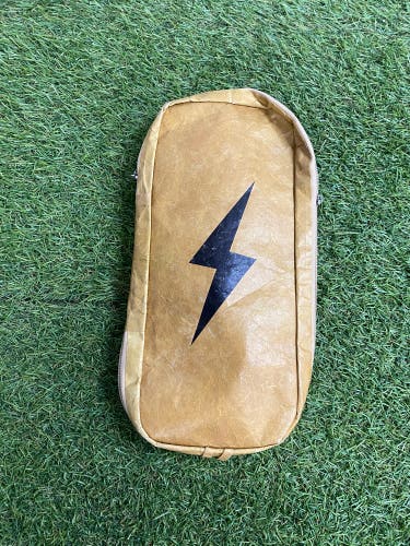 Bruce Bolt Premium Pro Short Cuff Batting Gloves | Youth Size Medium