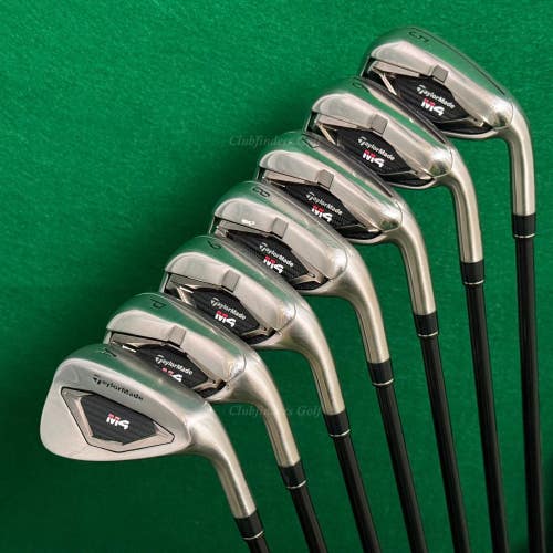 TaylorMade 2021 M4 5-AW Iron Set Fujikura Atmos 6R Graphite Regular