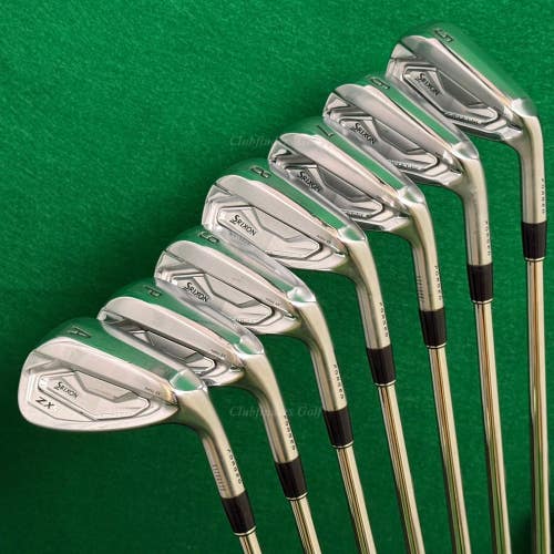Srixon ZX5 MK II Forged 5-AW Iron Set Project X Rifle 6.0 Steel Stiff