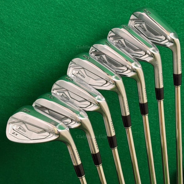 Srixon ZX5 MK II Forged 5-AW Iron Set Project X Rifle 6.0 Steel Stiff